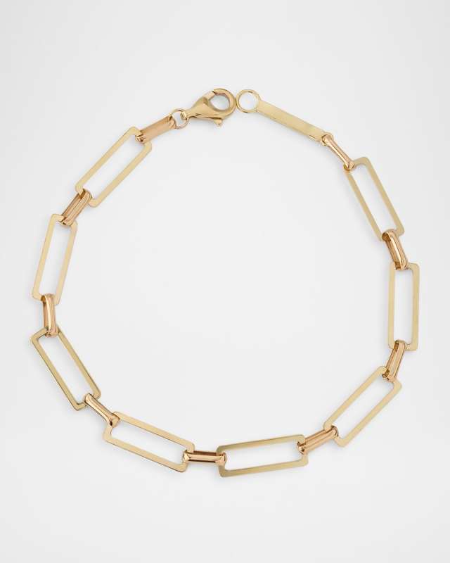 Paperclip Chain Bracelet